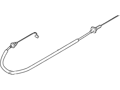 2005 Ford Expedition Accelerator Cable - 2L1Z-9A758-AA