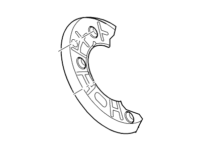 Ford 1L2Z-1214-AA Shield - Splash