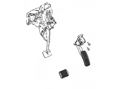 Lincoln Brake Pedal - BB5Z-2C434-C