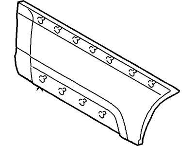 Ford 2L7Z-7824736-AAB Panel Assembly - Exterior Trim, Passenger Side