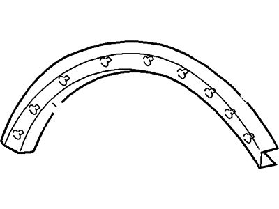 Lincoln 5L7Z-7829164-AAB Moulding