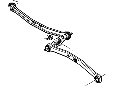 Mercury 6W1Z-4264-B Bar - Rear Stabilizer