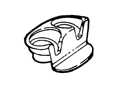 Ford F-250 HD Cup Holder - F2TZ-1513562-A