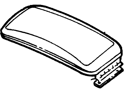 Ford F5TZ1506024AAD Door Assembly - Glove Compartment