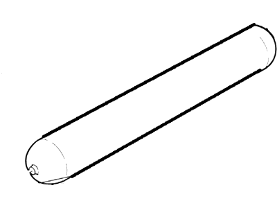Ford F-250 Fuel Tank - FOTZ-9002-C