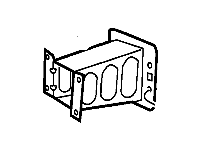 Ford 3W1Z-17752-AB Bracket - Bumper Mounting, Driver Side