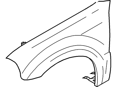 Lincoln 2C5Z-16006-AA Fender Assy - Front