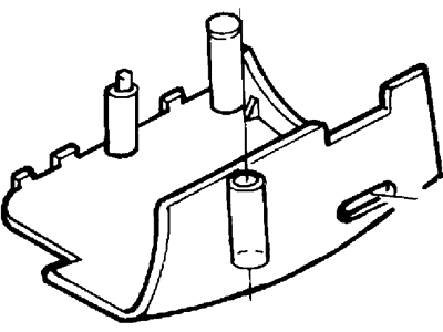 Ford 3C2Z-3530-BAA Shroud Assy - Steering Column