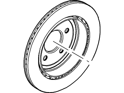 Ford 7T4Z-2C026-A Disc - Brake