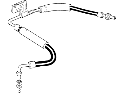 Ford Bronco II A/C Hose - E9TZ19867A