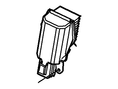 Lincoln 3W4Z-19E624-AA Control