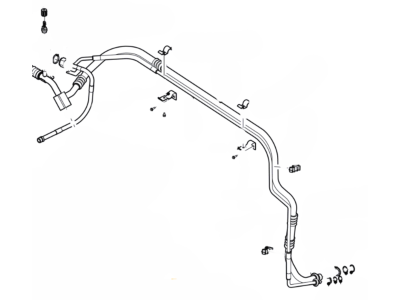Ford 6C2Z-19E558-AA Tube Assy
