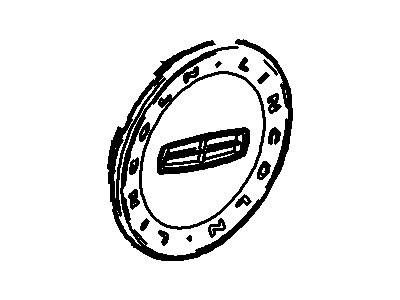 Lincoln 6W1Z-1130-BA Cover - Wheel