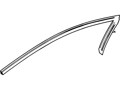 2002 Mercury Cougar Door Seal - YS8Z-6320709-AA