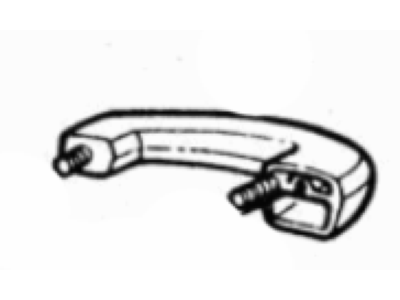 Ford E-250 Econoline Club Wagon Door Handle - E8UZ1522405A
