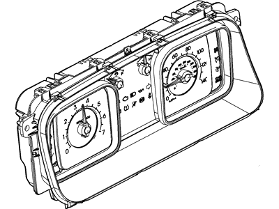 Lincoln 8A1Z-10849-B Instrument Cluster