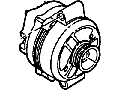 Ford Contour Alternator - F7RZ-10346-FBRM