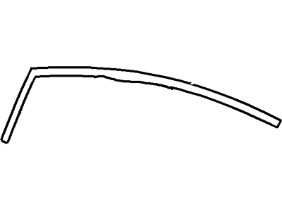Ford BE8Z-5820551-A Moulding - Door Outside, Driver Side