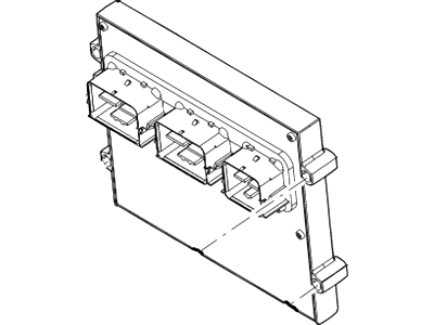 Lincoln Mark LT Engine Control Module - 6U7Z-12A650-BMB
