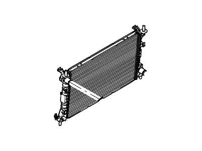 Ford 5S4Z-8005-AACP Radiator Assy