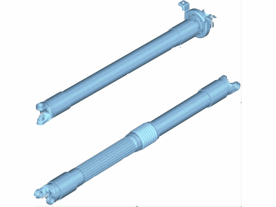 Ford Drive Shaft - JL3Z-4R602-AP