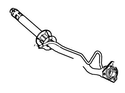 Lincoln 6W1Z-9034-AA Pipe - Fuel Filler