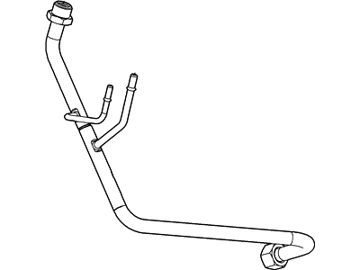 Mercury 4L8Z-9D477-BC Tube - Egr Valve To Exhaust Manifld
