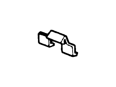 Ford E7SZ-2B164-A Clip, Rear