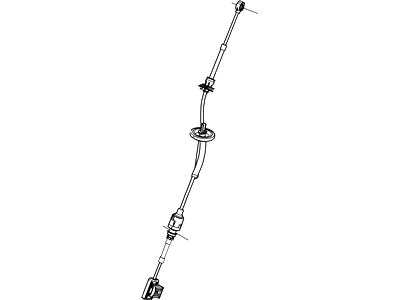 Lincoln 5L7Z-7E395-AA Shift Control Cable