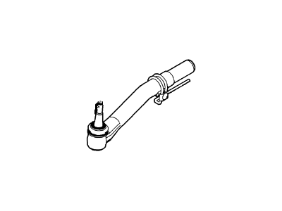 Ford AC3Z-3A131-CB End - Spindle Rod Connecting, Driver Side