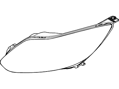 Ford CM5Z-13008-X Headlamp Assy