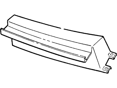 Mercury F5RZ18515A Rear Cover