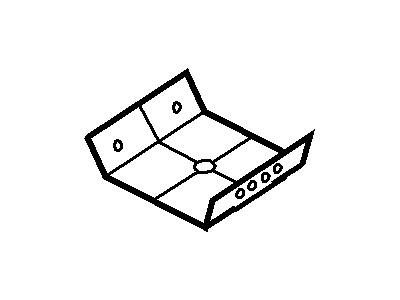 Ford 1L5Z-35112A56-CA Floor Pan Reinforcement