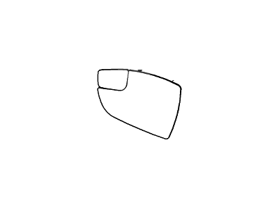 Ford CP9Z-17K707-B Glass Assy - Rear View Outer Mirror