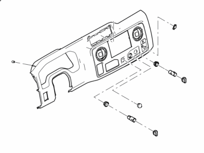 Ford DC2Z-15044D70-MA Panel - Instrument