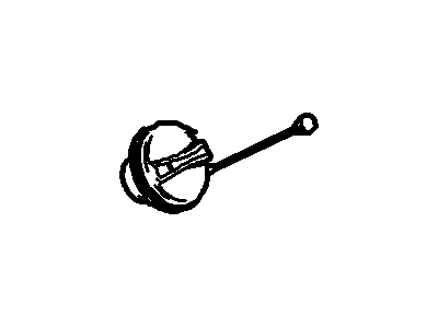 Ford 7U5Z-9030-D Cap Assy - Fuel Tank Filler