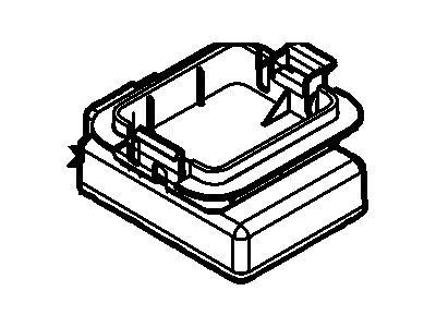 Ford AL8Z-10E893-C Aerial Assy - Gps