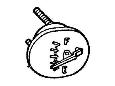 Ford E97Z9280B Gauge Assembly - Fuel