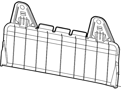 Ford 1L3Z-1661019-AA Frame Assy                         