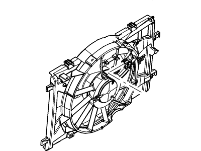 Mercury 6E5Z-8124-C Insulator - Radiator Support