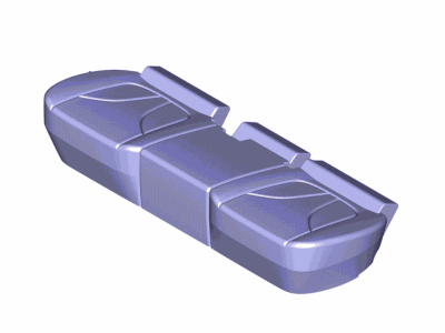 Lincoln FA1Z-5863804-EF Cover Assy - Rear Seat Cushion