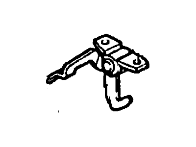 Ford E6DZ16892A Hook Assembly - Hood Auxiliary Catch