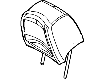 Lincoln AE9Z-7461A060-A Pad - Headrest