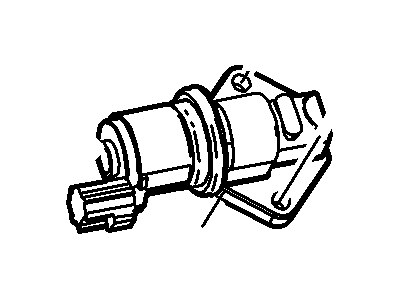Ford 4F1Z-9F715-AA Idle Speed Control