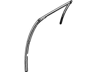 Ford 7T4Z-7825766-A Run Assembly - Glass, Passenger Side