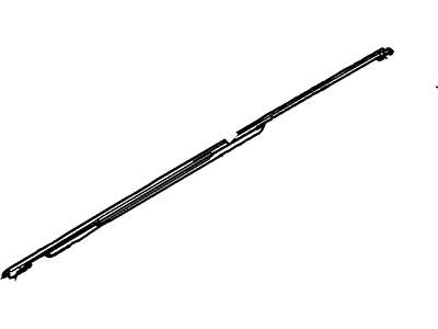 Ford 8T4Z-7825596-A Weatherstrip - Door Glass Channel