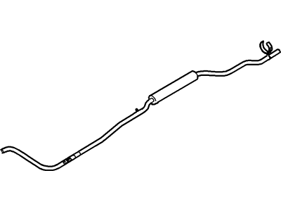Ford 8A8Z-74502C53-G Rail - Guide, Passenger Side