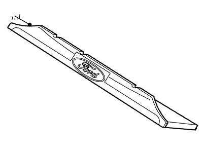 Ford 4L8Z-78115A00-AAA Compartment Assembly - Rear Stowage