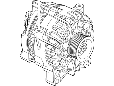 Mercury 6L2Z-10V346-AARM Alternator Assy