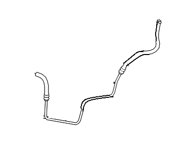 Ford 5L1Z-3A713-AA Power Steering Return Hose
